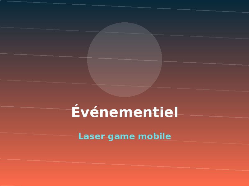 Laser game mobile